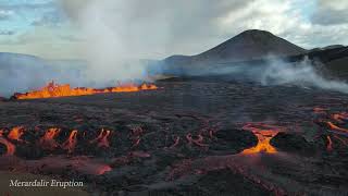 Beautiful Icelandic Landscape Reykjanes Peninsula In 4K Relaxing Music