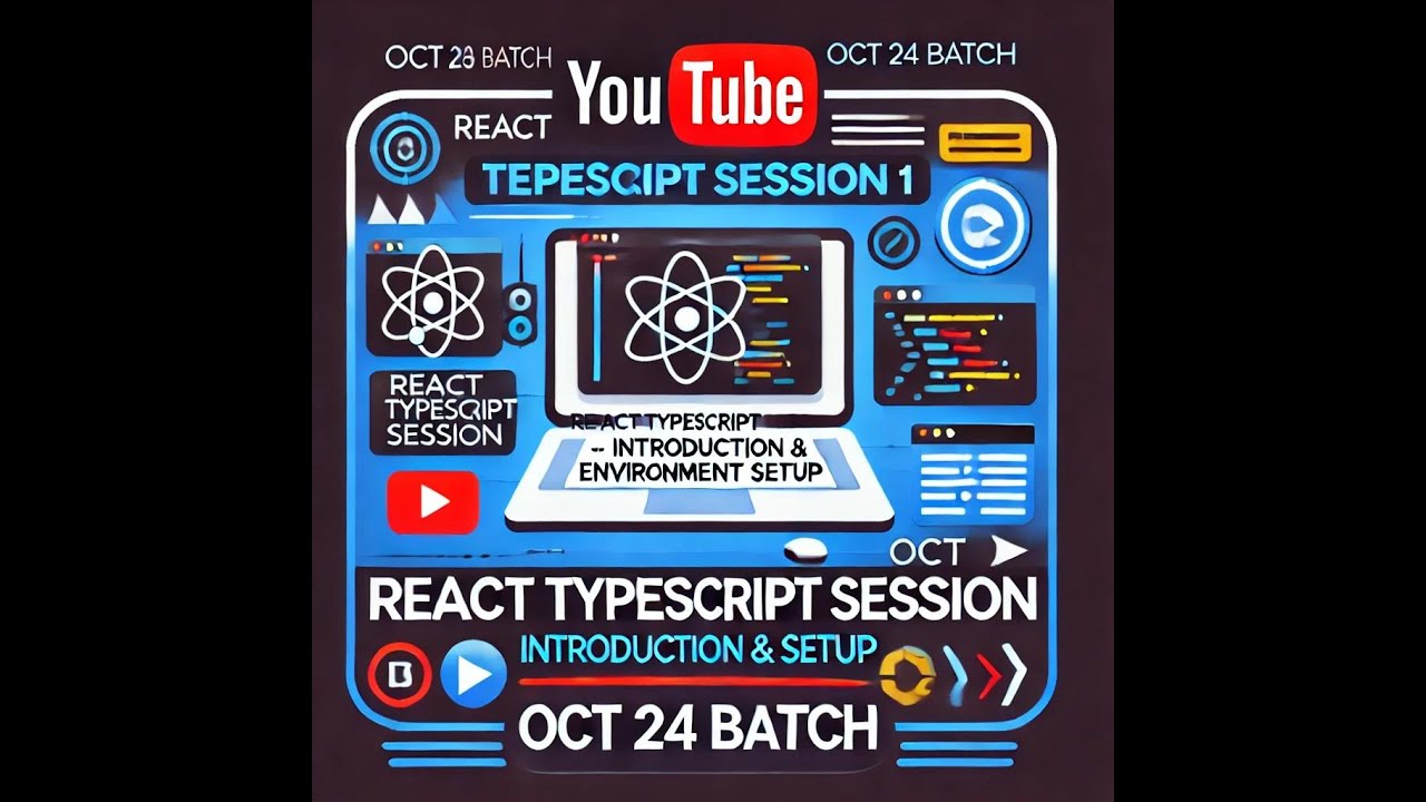 React TypeScript Session 1 | Introduction & Environment Setup | Oct 24 ...
