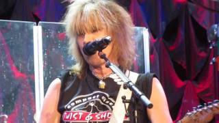 Pretenders - Middle Of The Road - Live 4th Row Denver 27OCT2016 chords