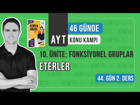 📍ETERLER l 44.GÜN 2. DERS l AYT KONU ANLATIM KAMPI