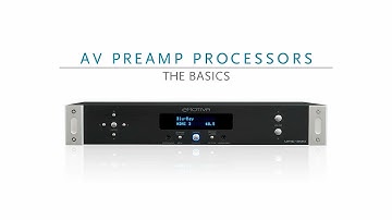 Audio & Video Basics: AV Preamp/Processors
