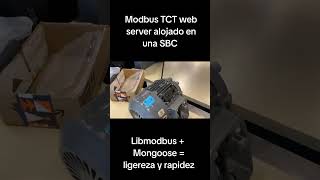 Modbus TCP web server con Libmodbus y mongoose en Radxa X4 #singleboardcomputer #raspberrypi #linux