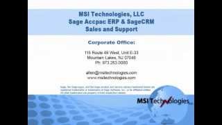 Sage CRM Key Attributes