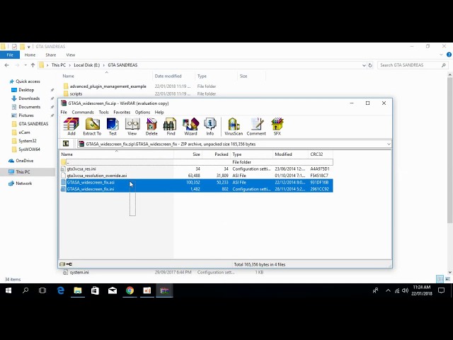 FIX GTA San Andreas Error Cannot Find 800x600x32 in WIndows 10/8/8.1 100%  Working [UPDATED 2019] - YouTube