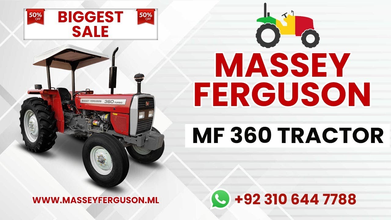 Massey Ferguson MF 360 - 60HP Tractors For Sale in Mali - Massey Ferguson Tractors Mali