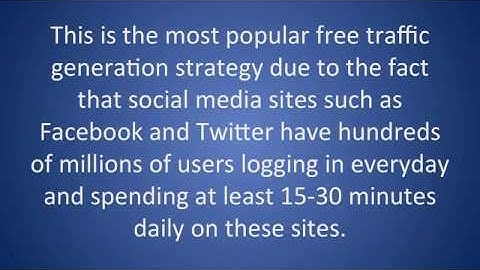 4 Free Traffic Generation Strategies For Any Business.mov