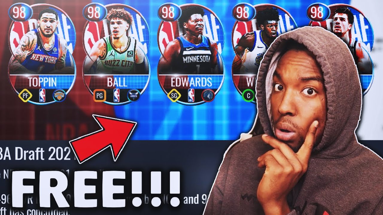 HOW TO GET NEW 98 OVR NBA DRAFT MASTERS FOR FREE IN NBA LIVE MOBILE SEASON 5!!!
