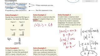 2-2 Inductive and Deductive Reasoning