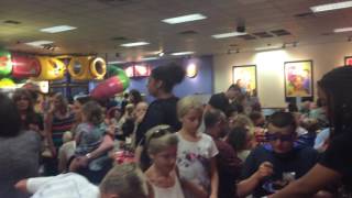 Nico Birthday Chuck E Cheese Eat Cake