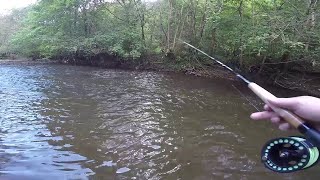 TECHNIQUE de PÊCHE a la MOUCHE et en NYMPHE en RIVIÈRE 