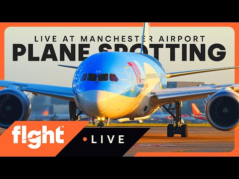 ♦️ LIVE Manchester Airport Plane Spotting - 28/08/25