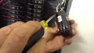 "How To Safety Change A Breaker In A Square D Panel Box"