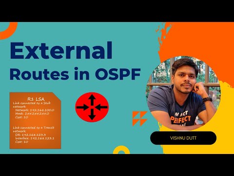 Video: Che cosa sono le rotte e1 ed e2 in OSPF?