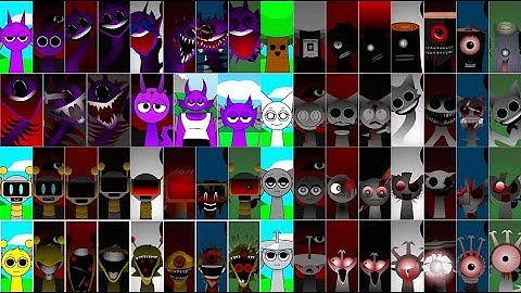 Incredibox Sprunki Mix: Durple Vs Mr. Tree Vs Wenda Vs Fun Bot Vs Simon  Vs Gray Vs Clukr