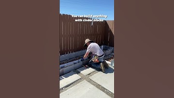 #raisedbed #raisedbedgardening #cinderblock #backyardideas