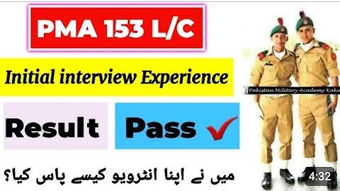 INITIAL INTERVIEW PASSED | 153 PMA LONG COURSE | PMA 153 Mock Interview | Today Interview Experience