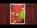 How To Draw Scenery For Christmas | Step By Step Oil Pastels Tutorial For Beginners | Arts By Ashi