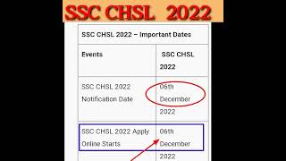 Ssc Chsl 2022  Upcoming Vacancy 2022 chsl Upcoming Vacancy 2022ssc sscchsl sscchsl2022 short