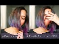 I DYED MY HAIR PURPLE & BLUE AT HOME (rash decision)