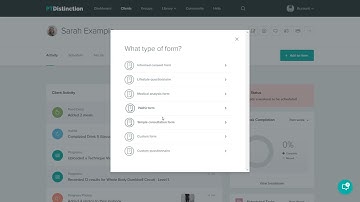 Forms and Questionnaires on PT Distinction