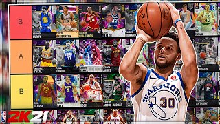 RANKING ALL OF THE BEST CARDS IN NBA 2K21 MYTEAM NBA 2K21 BEST CARDS TIER LIST
