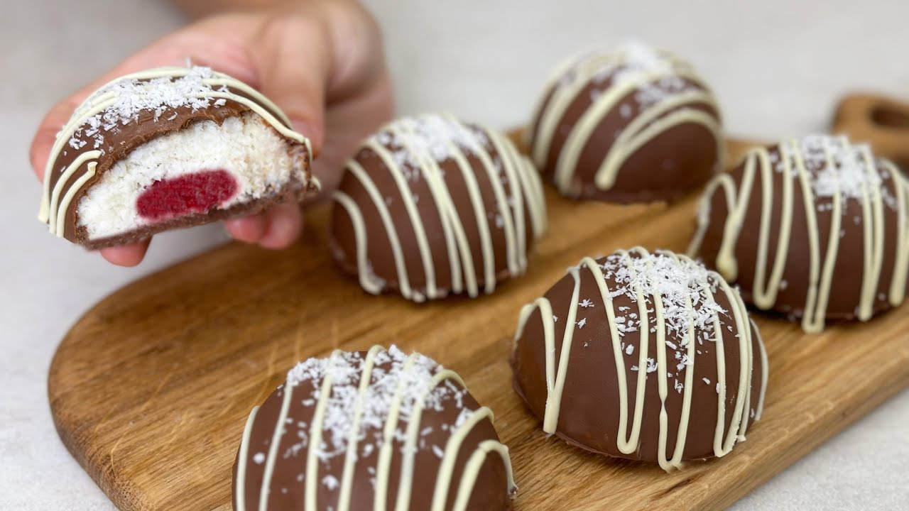 Wahnsinnig einfaches, ungebackenes Kokosdessert! Nur 3 einfache Zutaten und ein wenig Zeit!