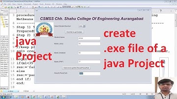 60 Create set up .exe of Java Project Make Java Executable Convert .jar into exe file in netbeans