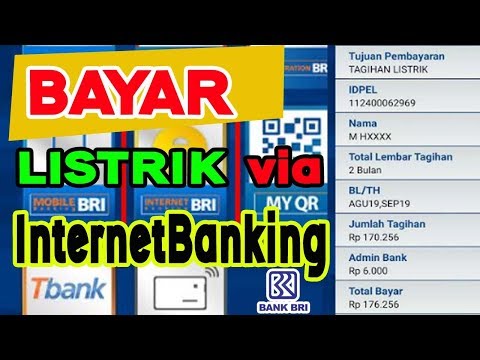 Cara Mudah Beli Token PLN Via Internet Banking BRI. 