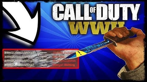 QUAD FEED with EVERY *MELEE* WEAPON in COD WW2!!