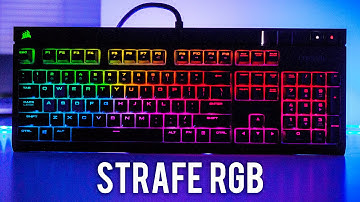 Corsair STRAFE RGB Keyboard Review - MX Silent Switches are AWESOME!