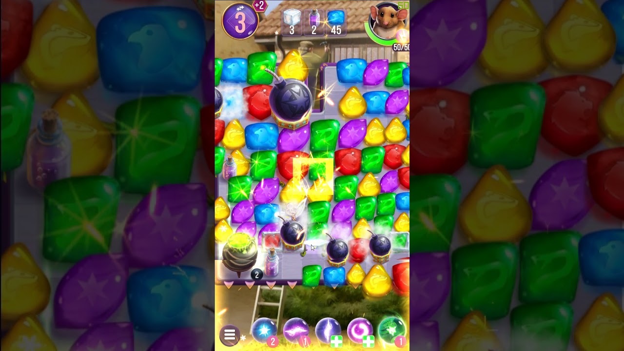 Harry Potter: Puzzles & Spells level 701 no boosters