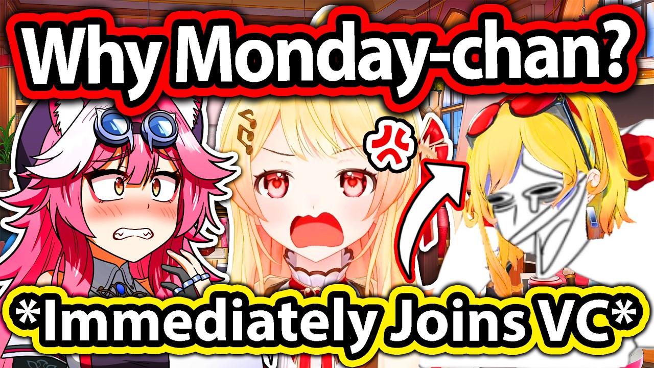 Raora Calls Kaela Just to Ask Why Everyone Called Kanade 'Monday-chan' 【Hololive】