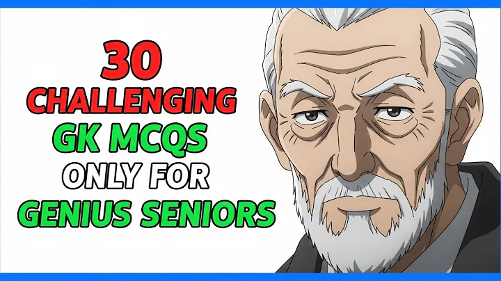🧠 Only True Seniors Can Score 30/30! | Ultimate GK Quiz 2026