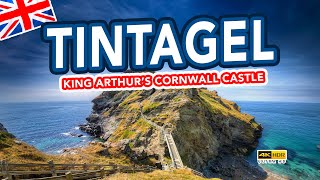 TINTAGEL CASTLE CORNWALL | AMAZING full tour of Tintagel Castle, home of King Arthur