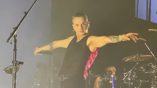 Depeche Mode perform Speak To Me from Memento Mori at The Forum in Los Angeles on March 28th, 2023