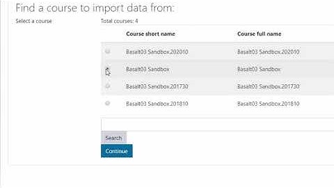 3541 - Importing content from one Moodle section into another