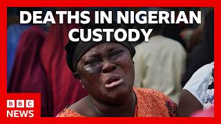 Dozens of suspected illegal miners die in Nigerian custody | BBC News screenshot 1