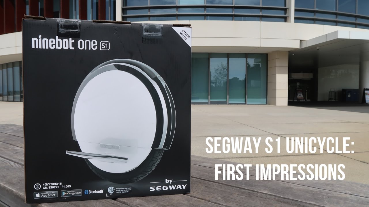 Segway S1 unicycle First impressions YouTube