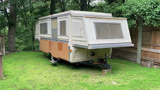 1973 Apache Ramada Camper RESCUE - Hard Side Pop-up  Camper Video #1