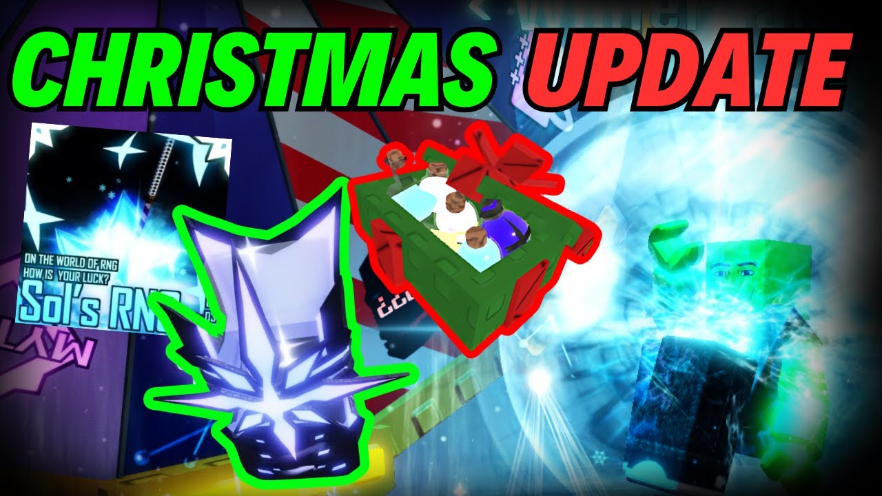 FIRST IMPRESSIONS of NEW Sol's RNG CHRISTMAS UPDATE! - YouTube