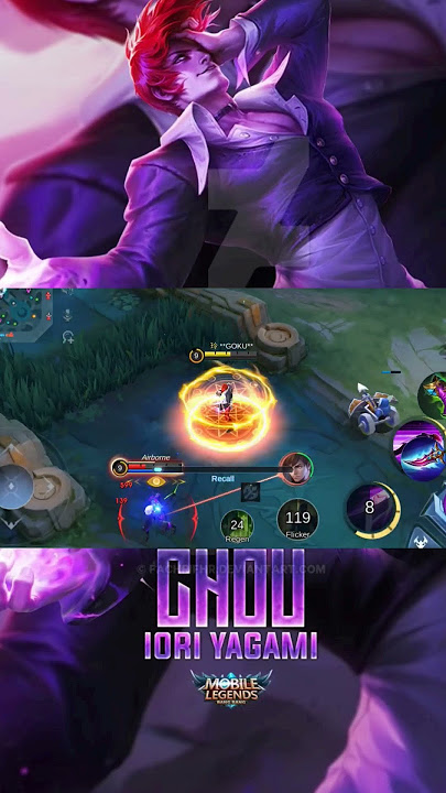 CHOU KOF VS GUSION..#mobilelegends #MLBB #chou