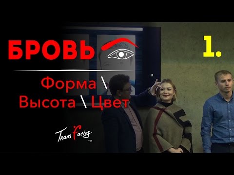 Высота - форма и цвет Брови - Физиогномика - Леонид Золин -  Трансфейсинг - 2016