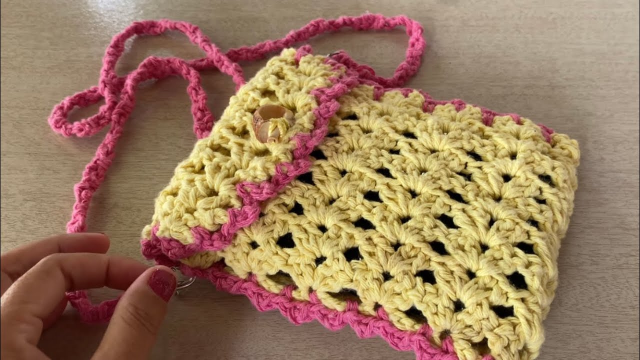 crochet soap bolsa pattern