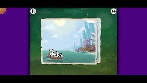 Playing Free Game, so much Fun! - Three Pandas in Japan eps 2