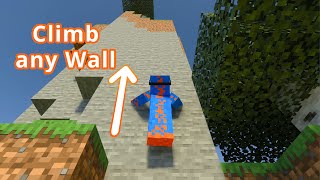 This add-on let's you climb up any wall - Minecraft Bedrock [MCPE, Win10, Console]