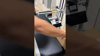 Flat Labeling Machine for Express Shipping Labels#labelingmachine