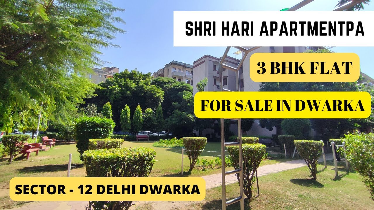 3 Bhk Flat For Sale In Delhi Dwarka Shri Hari Apartment Exclusive