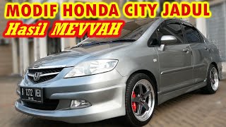 Hasil Modifikasi Honda City Pasang Bodykit dan Velg