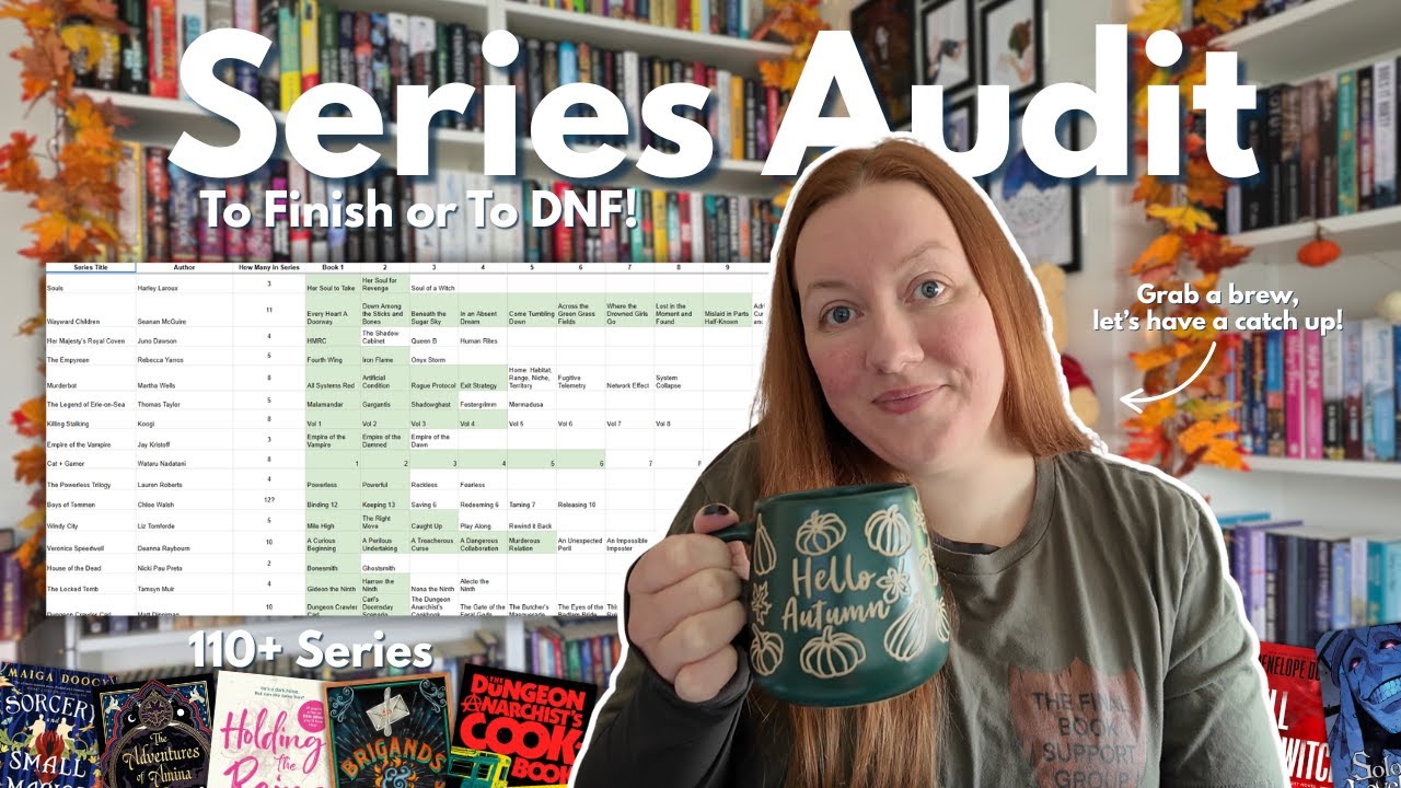 My Book Series List Is Out Of Control! 👀 100+ Books