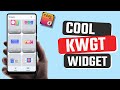 Best Cool Kwgt Widget app for Android